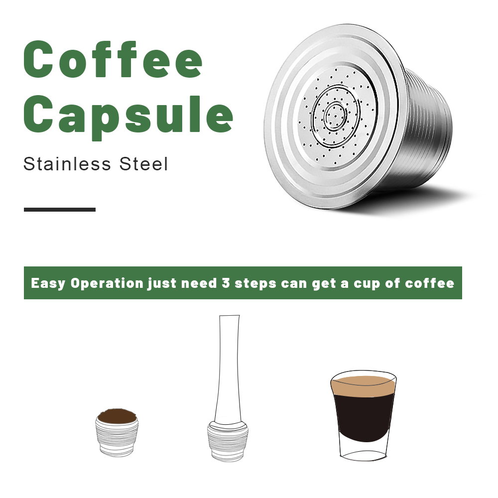 Nespresso แคปซูลกาแฟแบบใช้ซ้ํา - Quality Coffee Equipment บทวิจารณ์และราคา