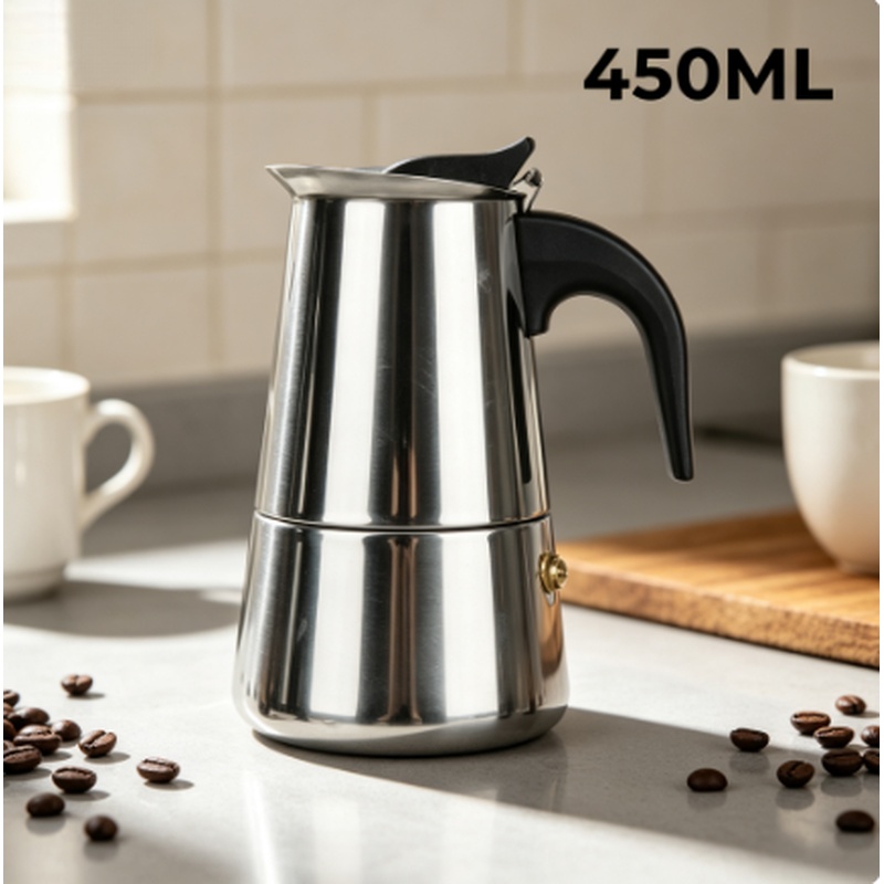 หม้อต้มกาแฟมอค่าพอตสแตนเลสแบบห - Quality Coffee Equipment บทวิจารณ์และราคา