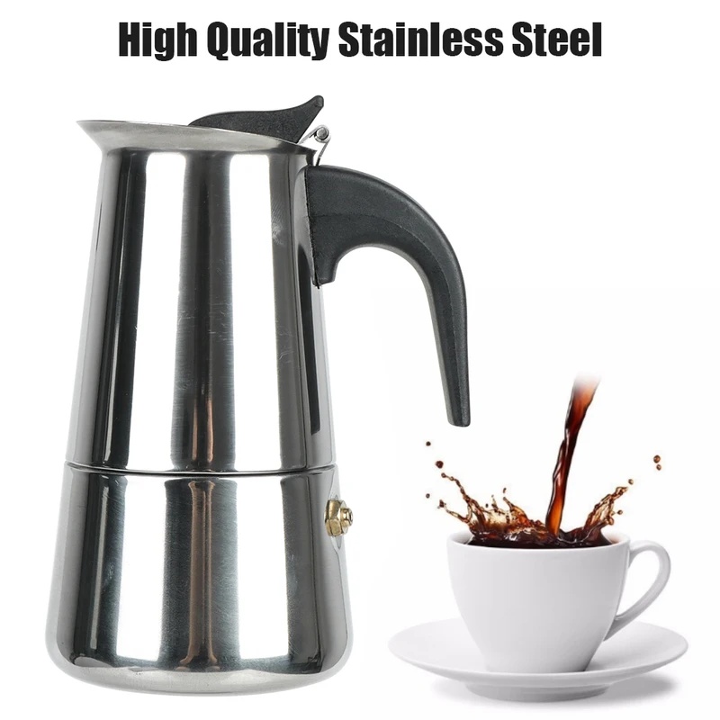 หม้อต้มกาแฟมอค่าพอตสแตนเลสแบบห - Quality Coffee Equipment บทวิจารณ์และราคา