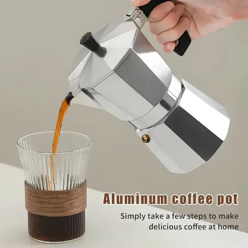 หม้อต้มกาแฟโมก้าอะลูมิเนียมแบบ - Quality Coffee Equipment บทวิจารณ์และราคา